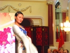 中国模特在莫斯科展示丝绸时装（2——多图结束）